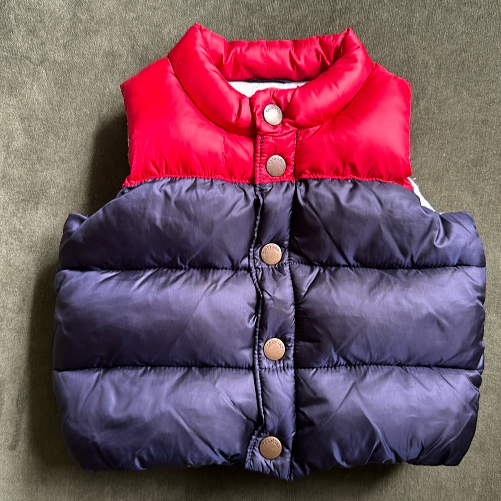 baby GAP puffer vest